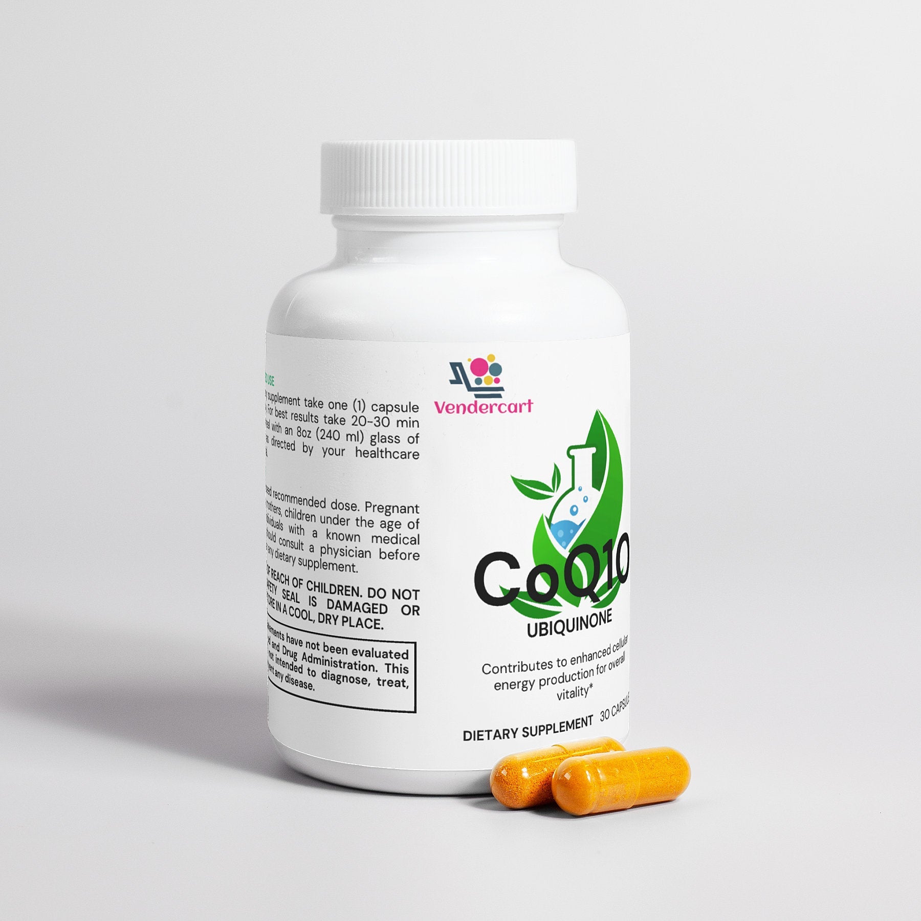 CoQ10 UBIQUINONE 30 CAPSULES SELFLOVECLUB