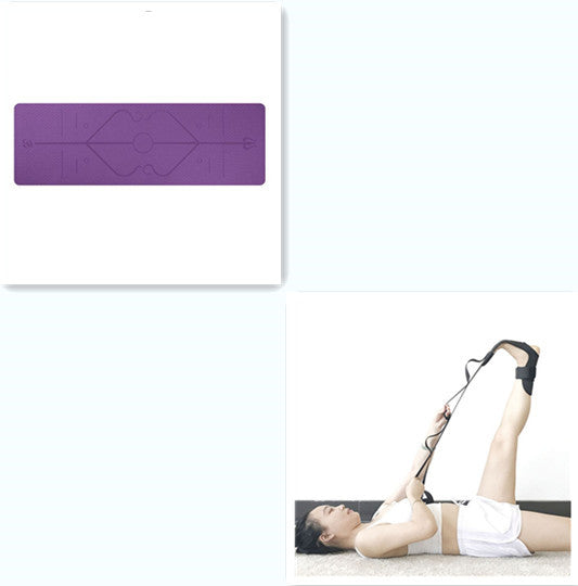 Non Slip TPE Yoga Mat SELFLOVECLUB