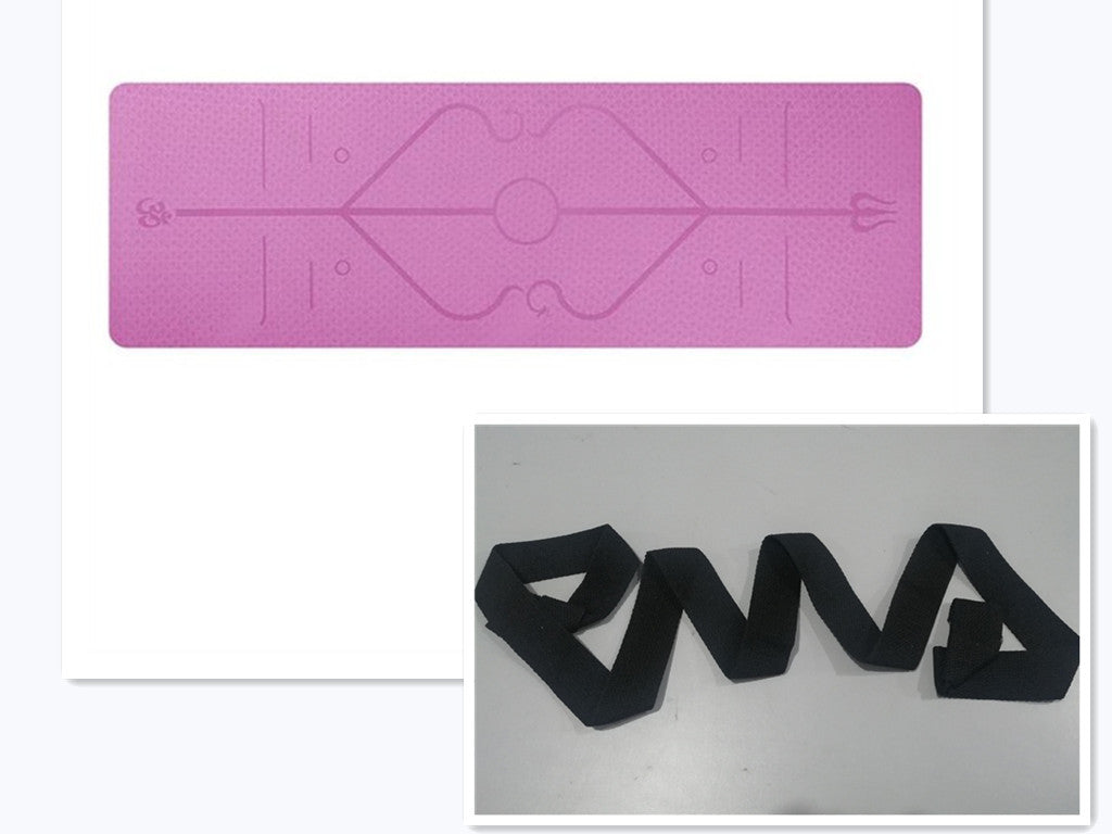 Non Slip TPE Yoga Mat SELFLOVECLUB