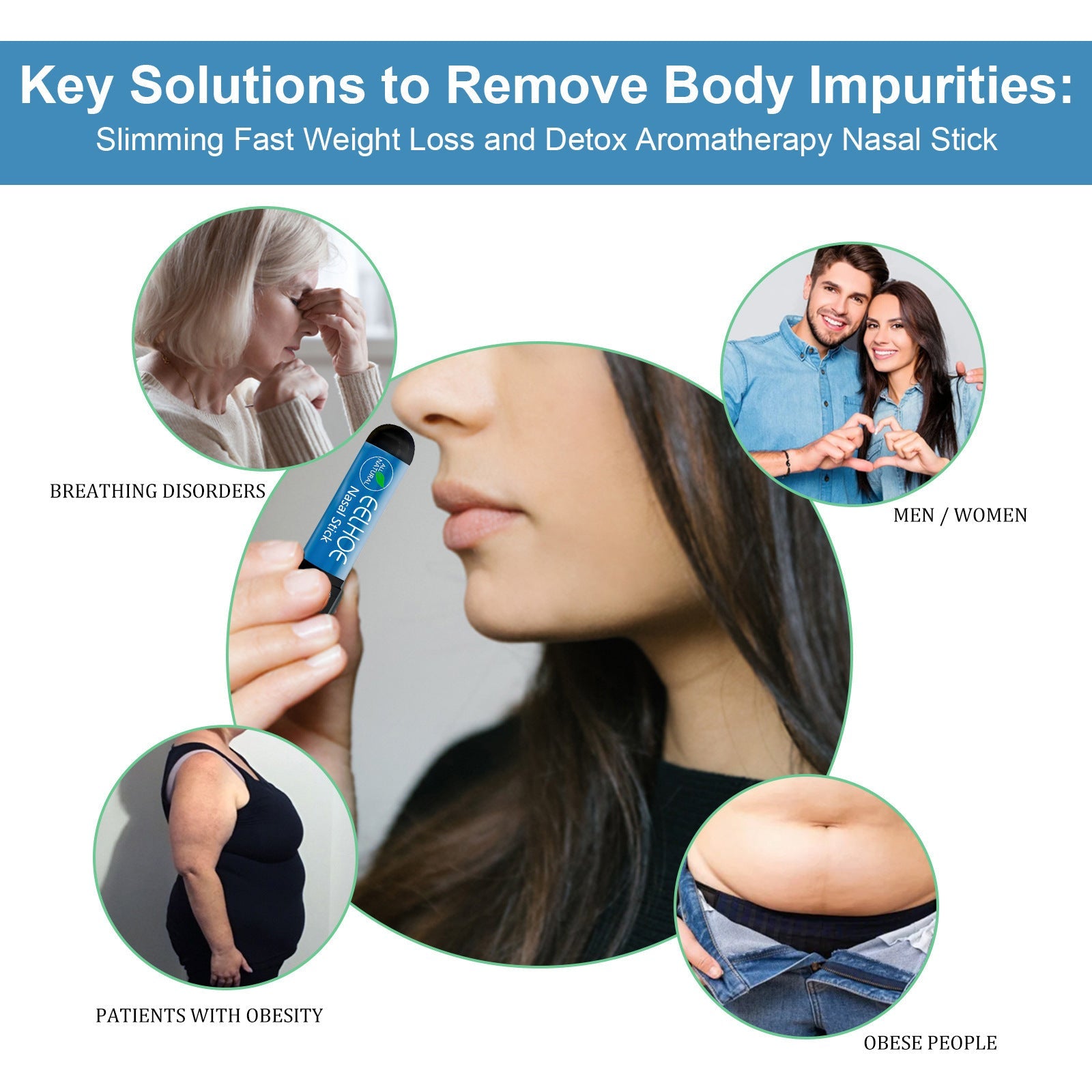 Slimming Nose Tube For Cooling Refreshing And Shaping The Body SELFLOVECLUB