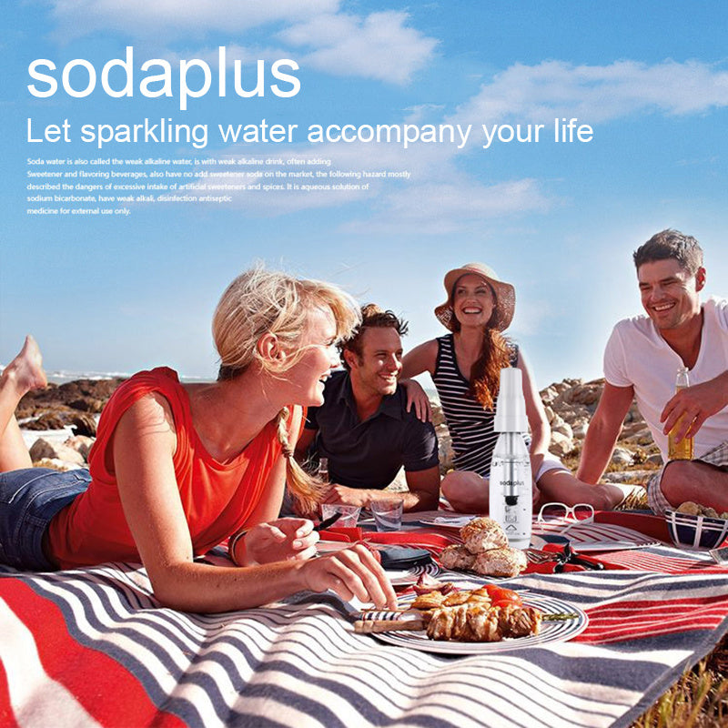 Portable Sparkling Water Soda Water Soda Machine Carbon Dioxide Gas Cylinder Beverage Cold Drink Machine SELFLOVECLUB