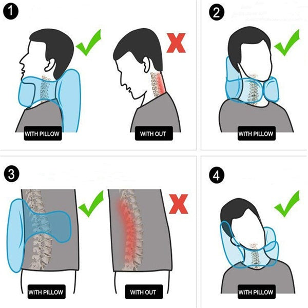 Airplane travel pillow SELFLOVECLUB