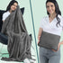 Multifunctional 2-in-1 Travel Plane Storage Blanket SELFLOVECLUB