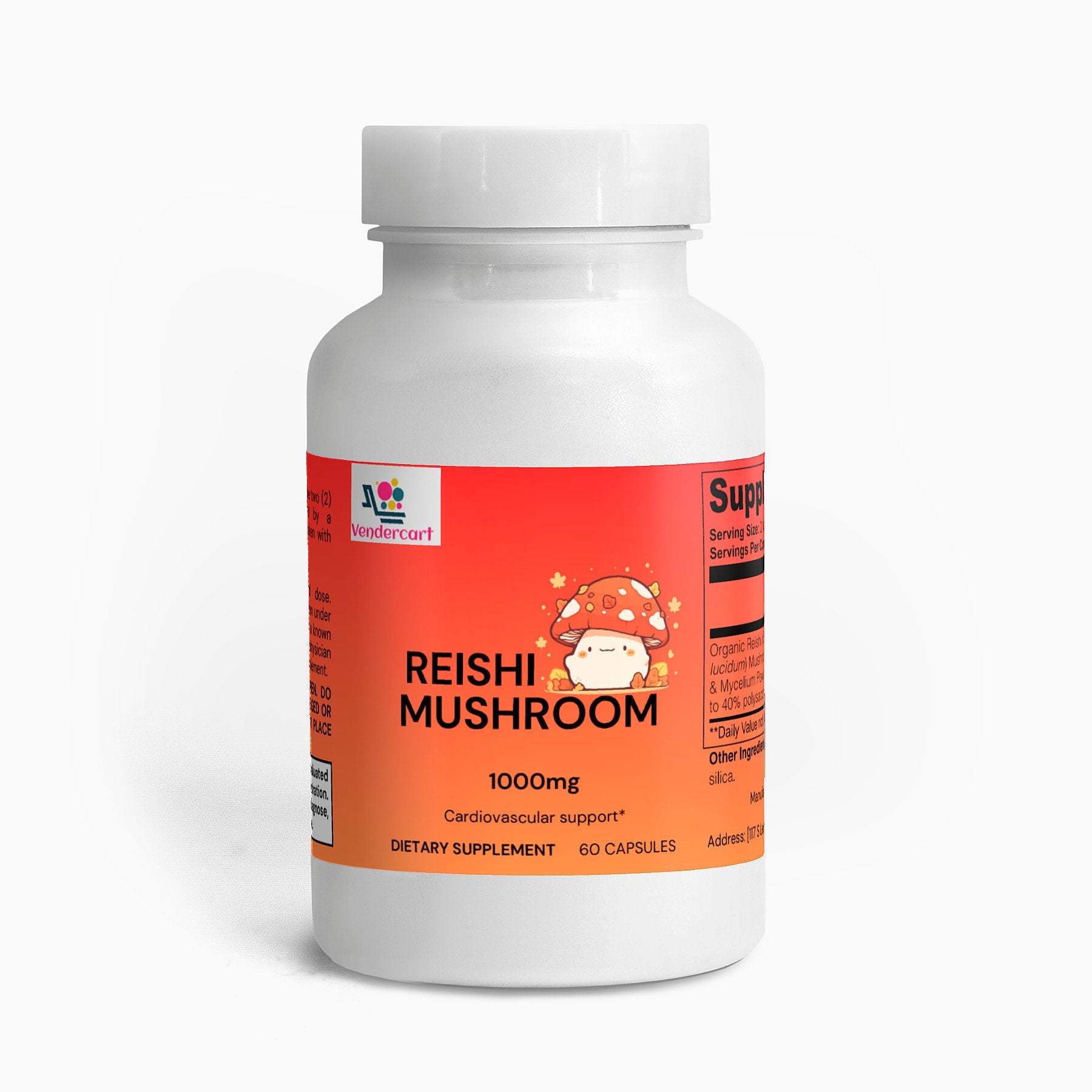 Premium Reishi Mushroom supplement SELFLOVECLUB