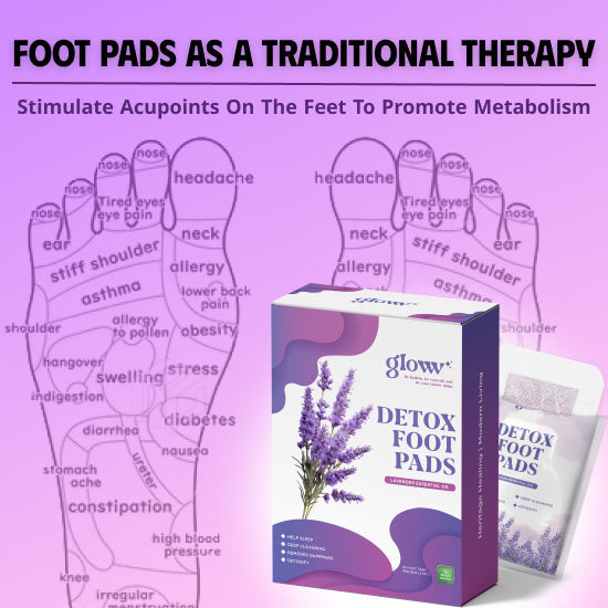 Foot Pads - Lavender - SELFLOVECLUB