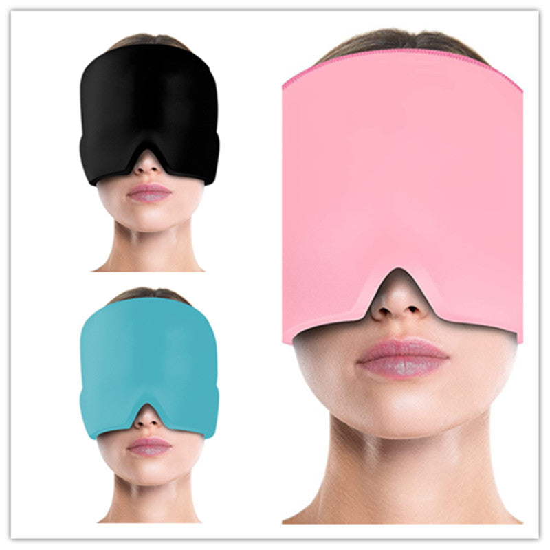 Ice Compress Headache Eye Mask Hat Relief SELFLOVECLUB