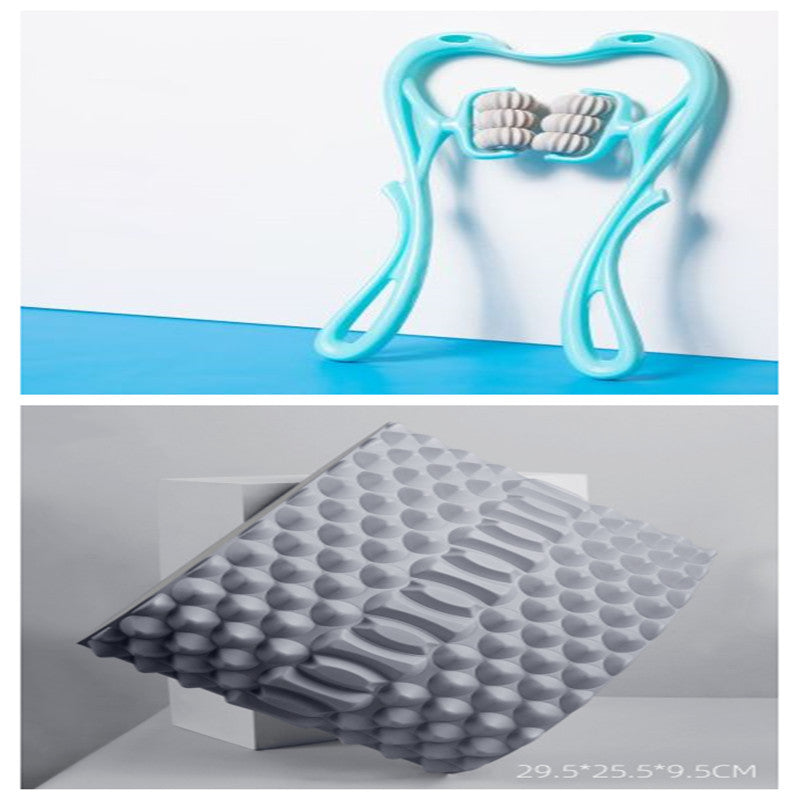 Multifunctional Manual Six-wheel Neck Massager SELFLOVECLUB