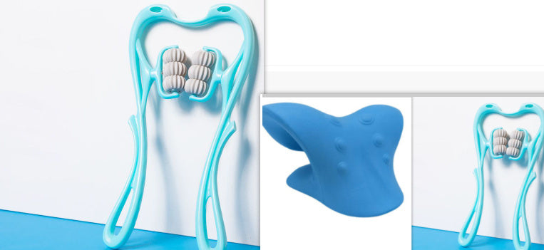 Multifunctional Manual Six-wheel Neck Massager SELFLOVECLUB