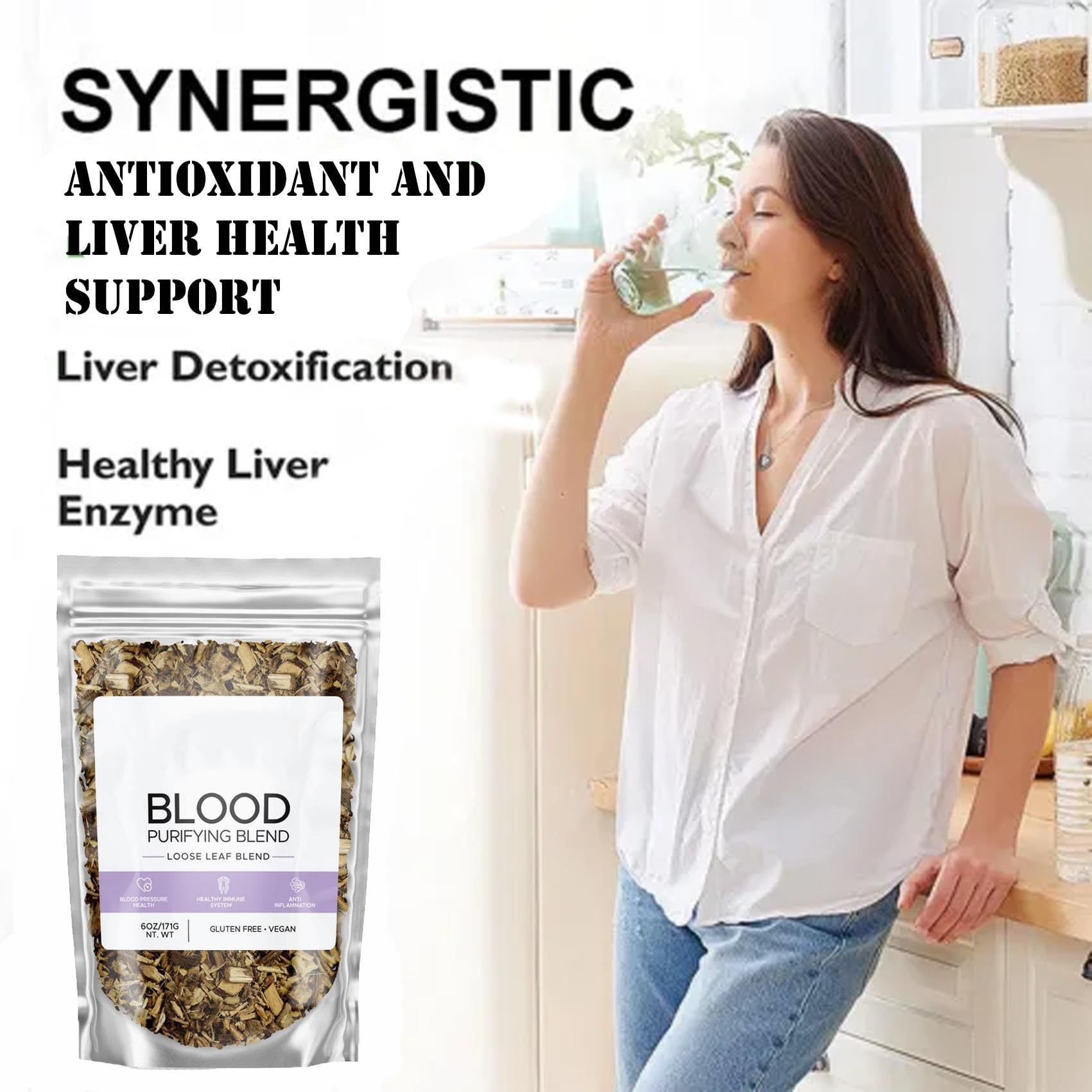 Blood Purification Mixed Tea Health Care SELFLOVECLUB