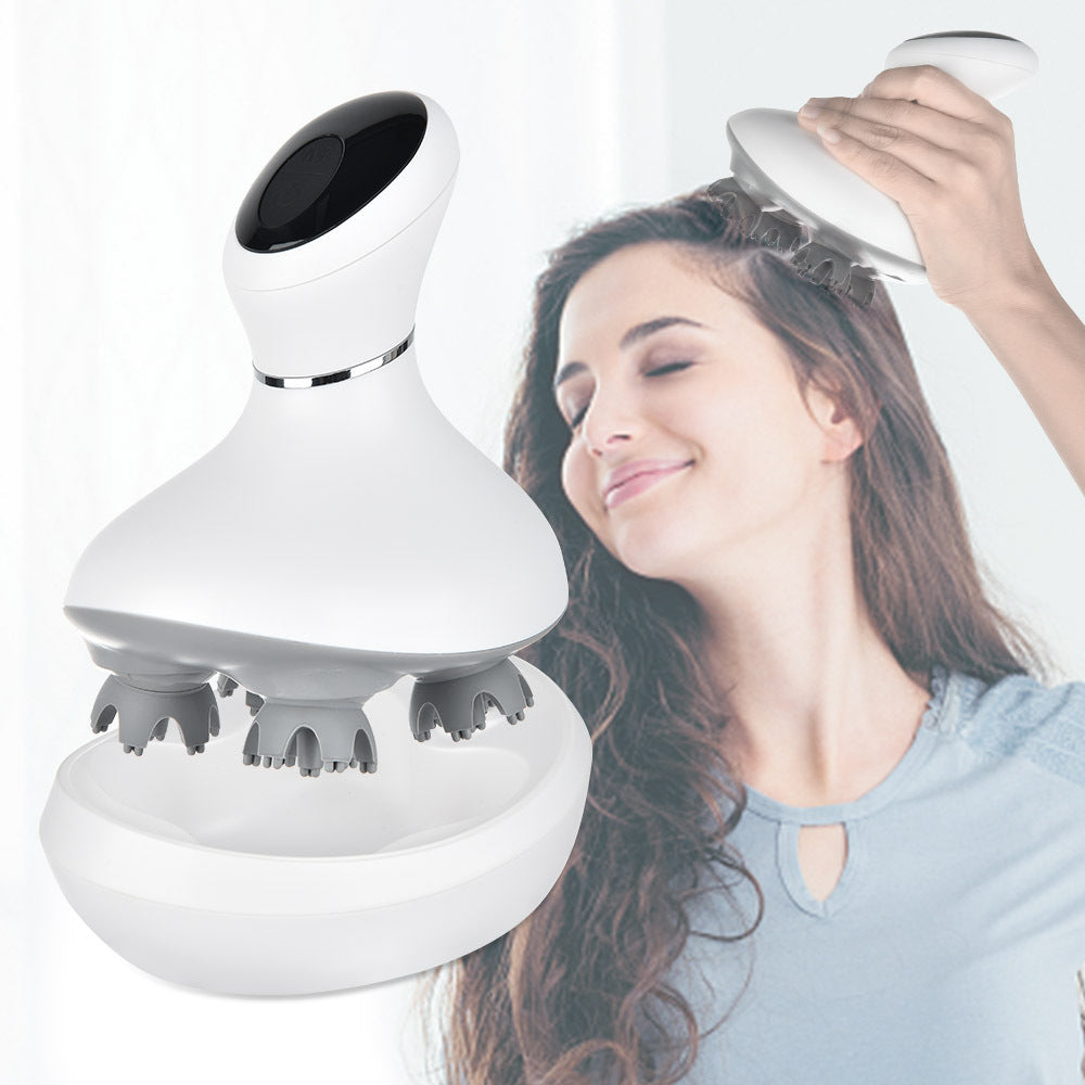 Rechargeable Waterproof Head Massager SELFLOVECLUB
