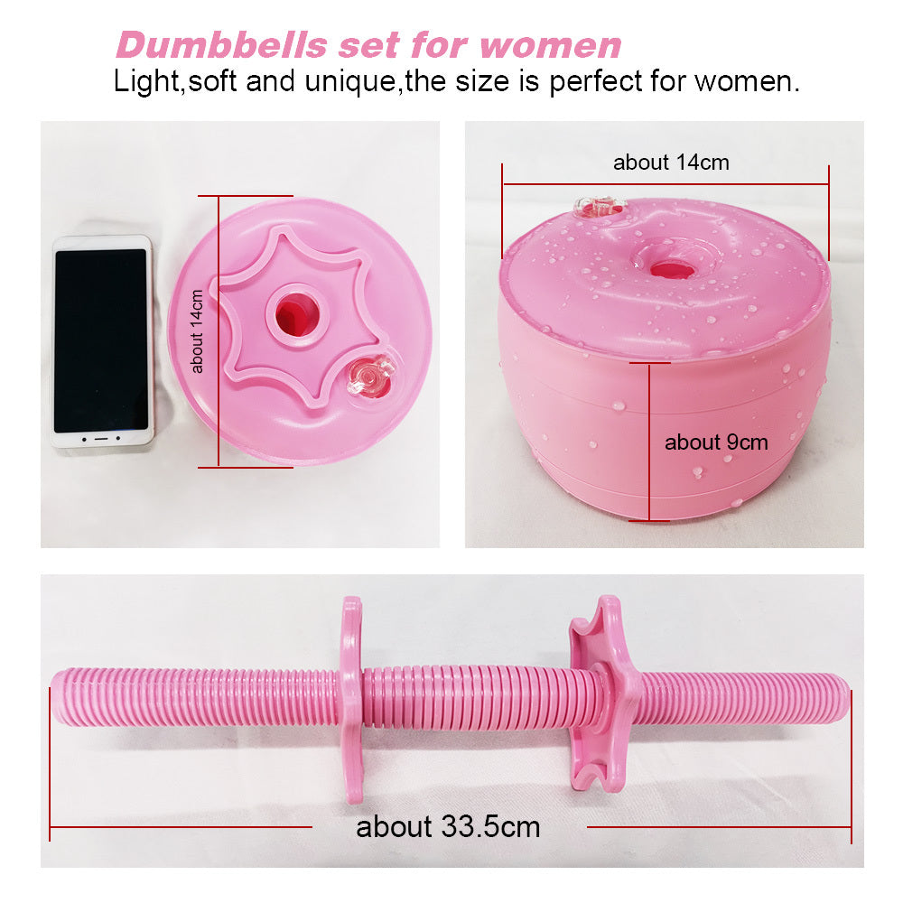 5-6KG Water Filled Travel Dumbbell Sets SELFLOVECLUB