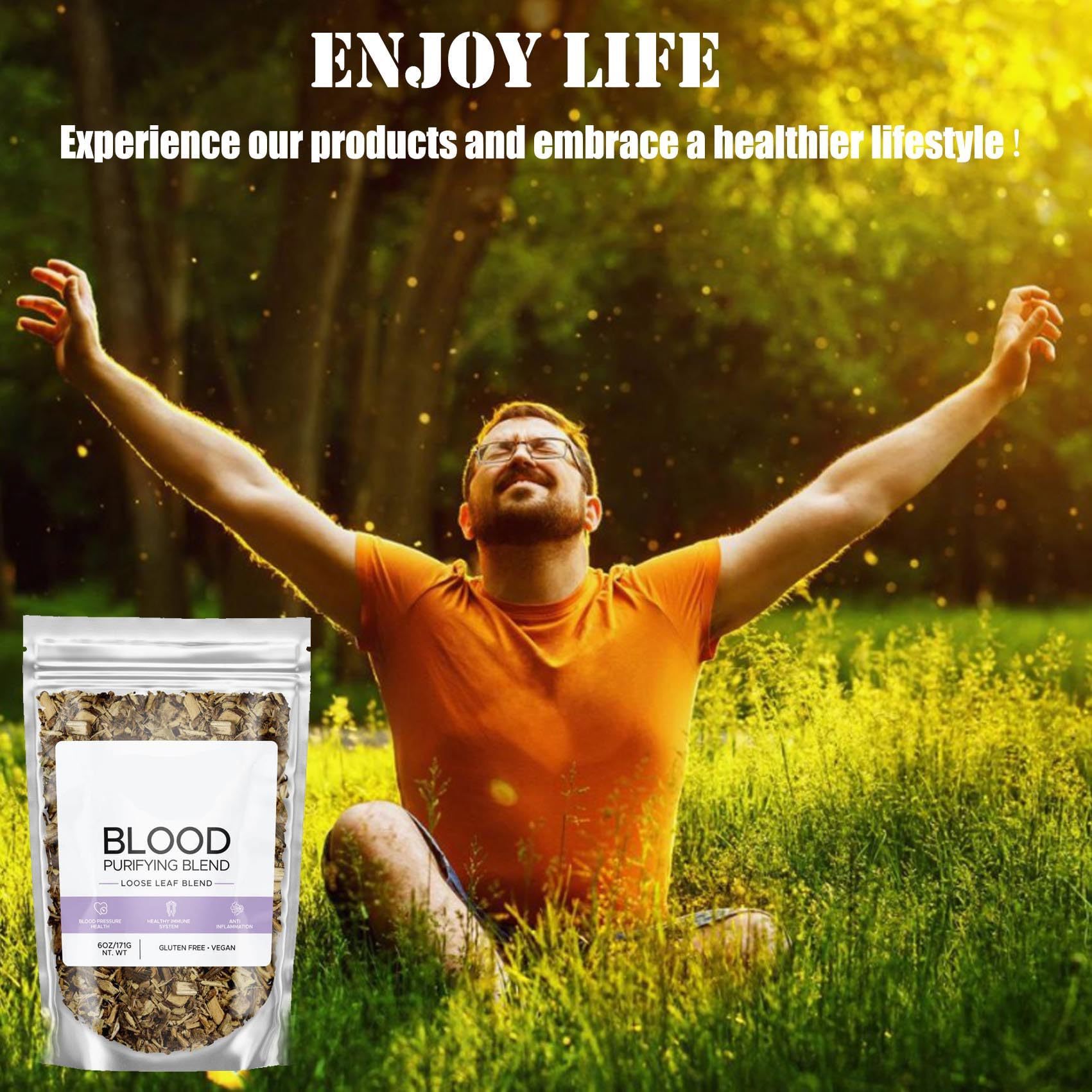 Blood Purification Mixed Tea Health Care SELFLOVECLUB