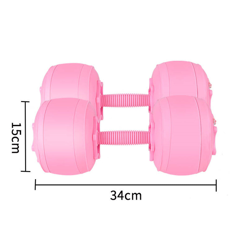 5-6KG Water Filled Travel Dumbbell Sets SELFLOVECLUB