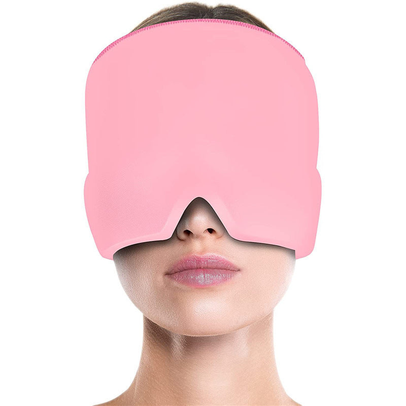 Ice Compress Headache Eye Mask Hat Relief SELFLOVECLUB