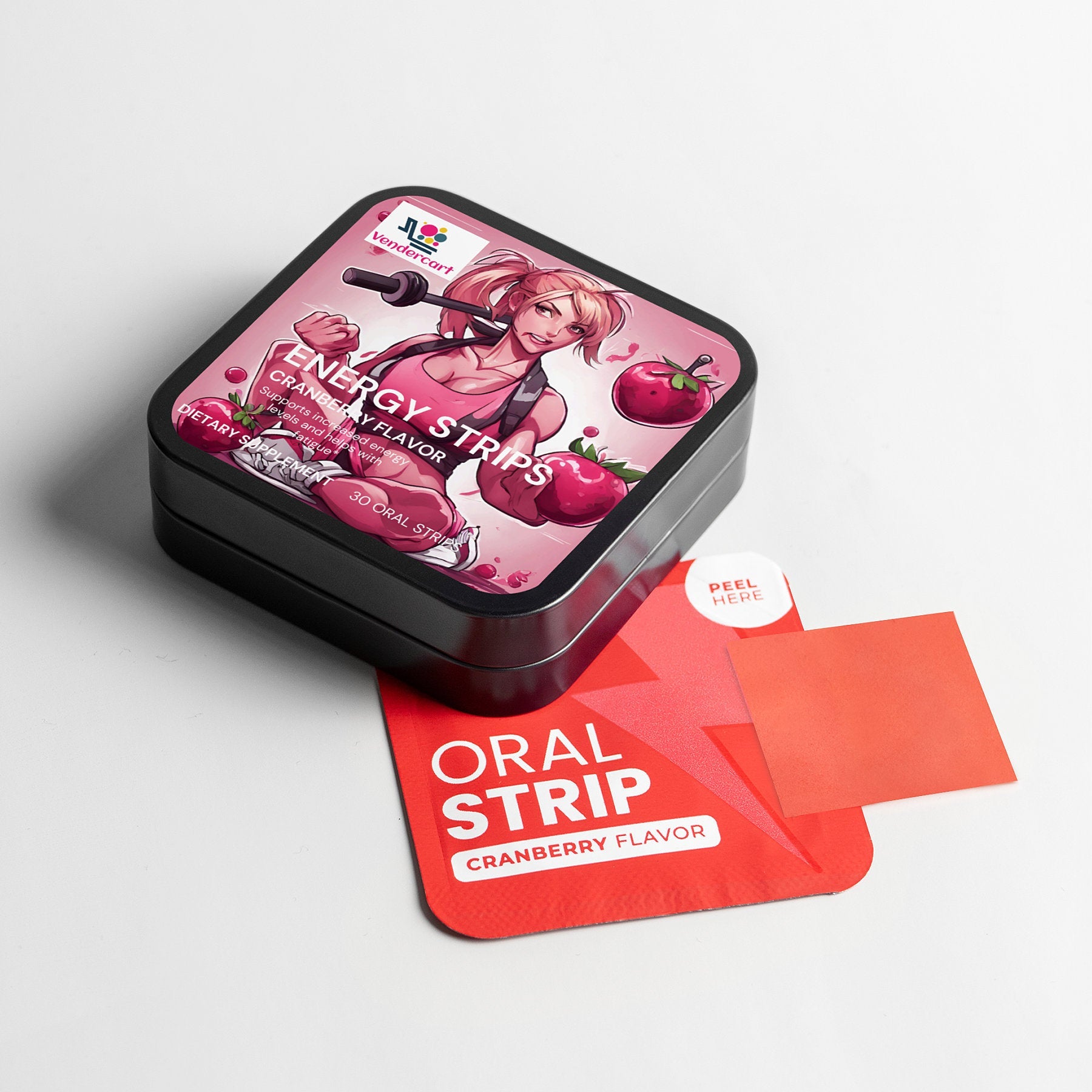 ORAL STRIP_CRANBERRY FLAVOR SELFLOVECLUB