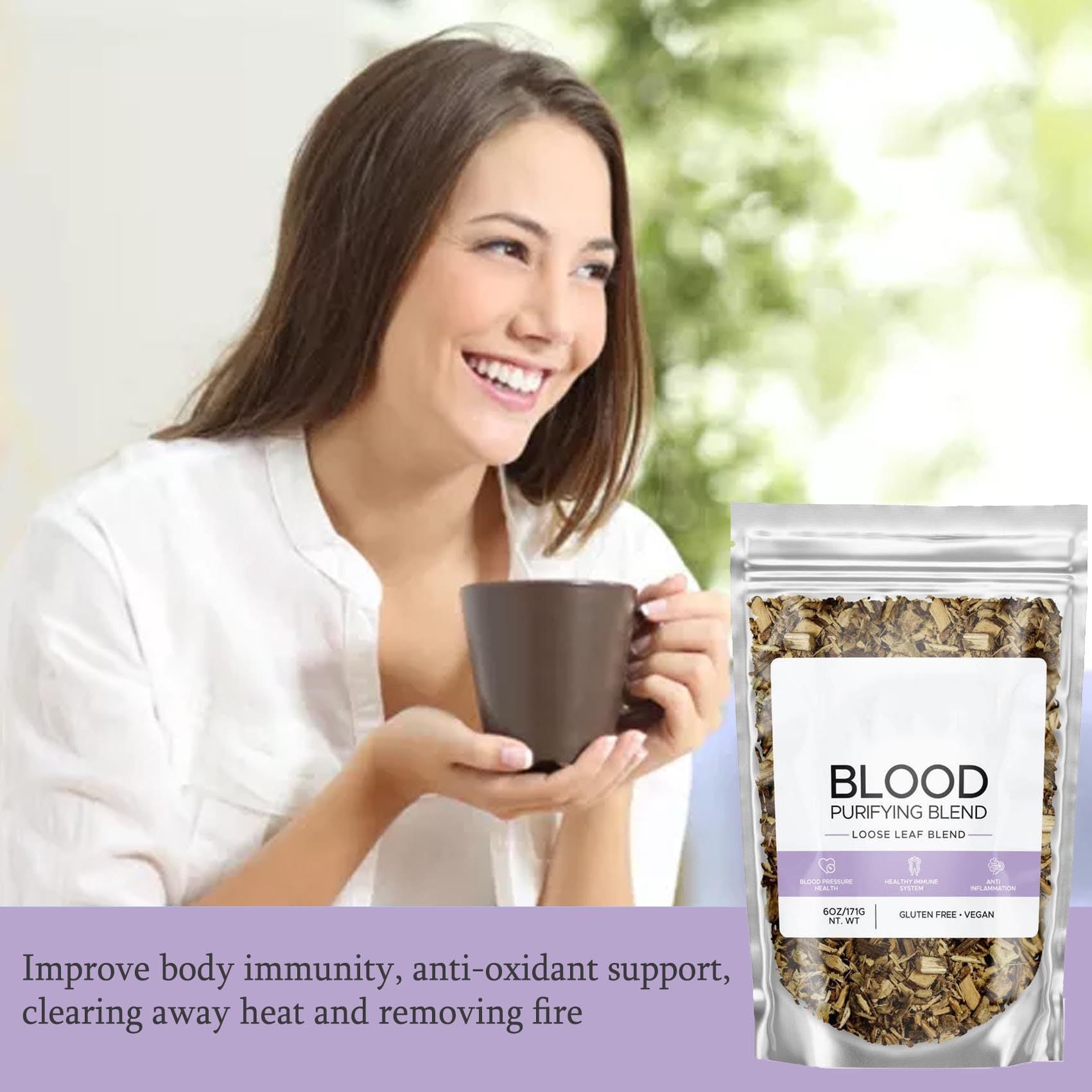 Blood Purification Mixed Tea Health Care SELFLOVECLUB