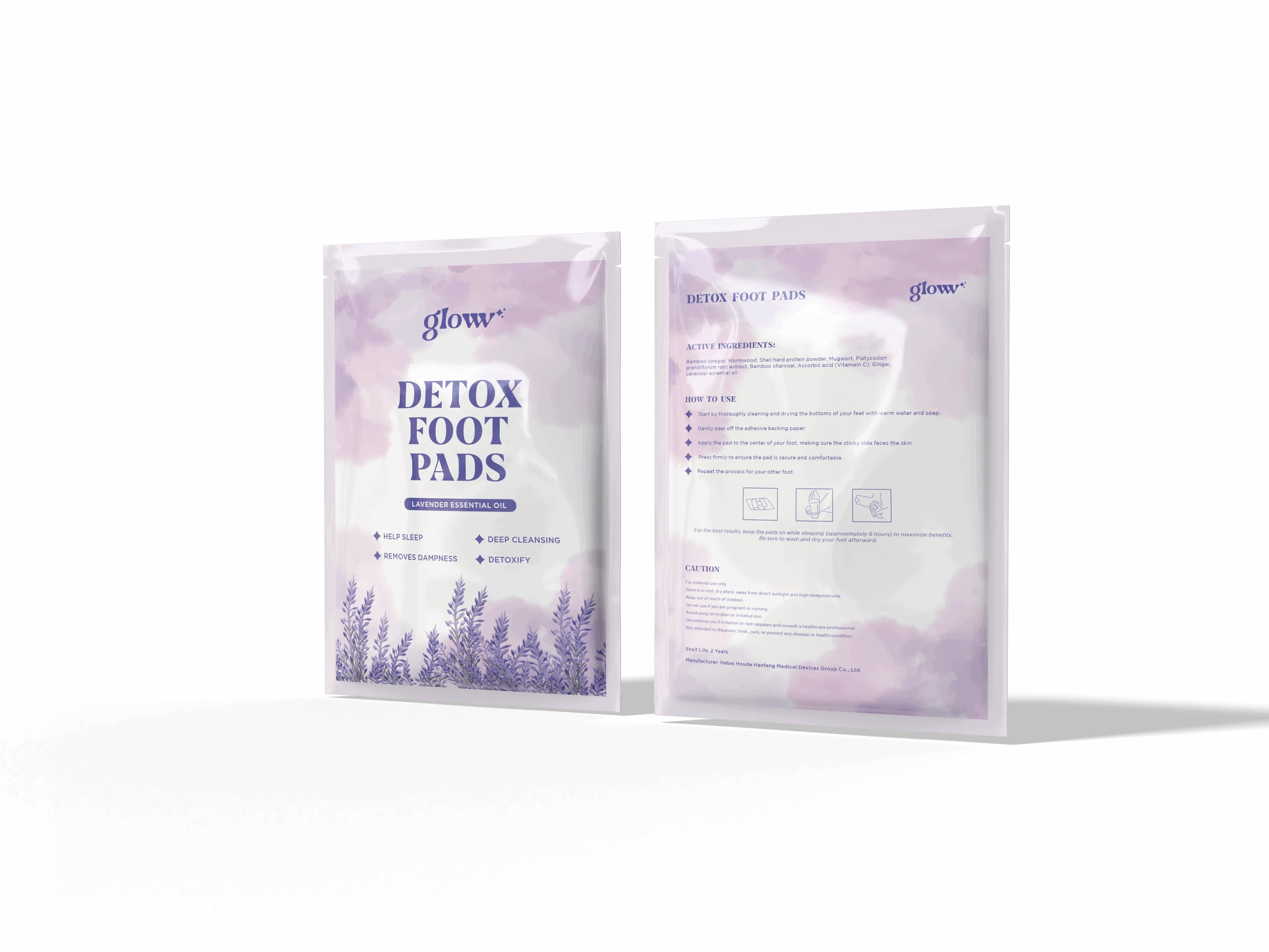 Foot Pads - Lavender - SELFLOVECLUB