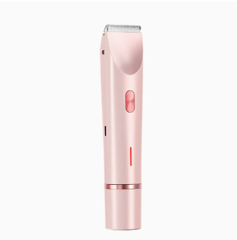2 In 1 Hair Removal Epilator USB Rechargeable Trimmer Women Body Razor Face Leg Armpit Bikini Hand Pubic Shaver Hair Remover SELFLOVECLUB