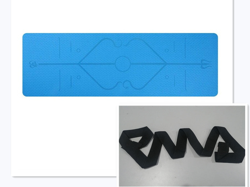 Non Slip TPE Yoga Mat SELFLOVECLUB