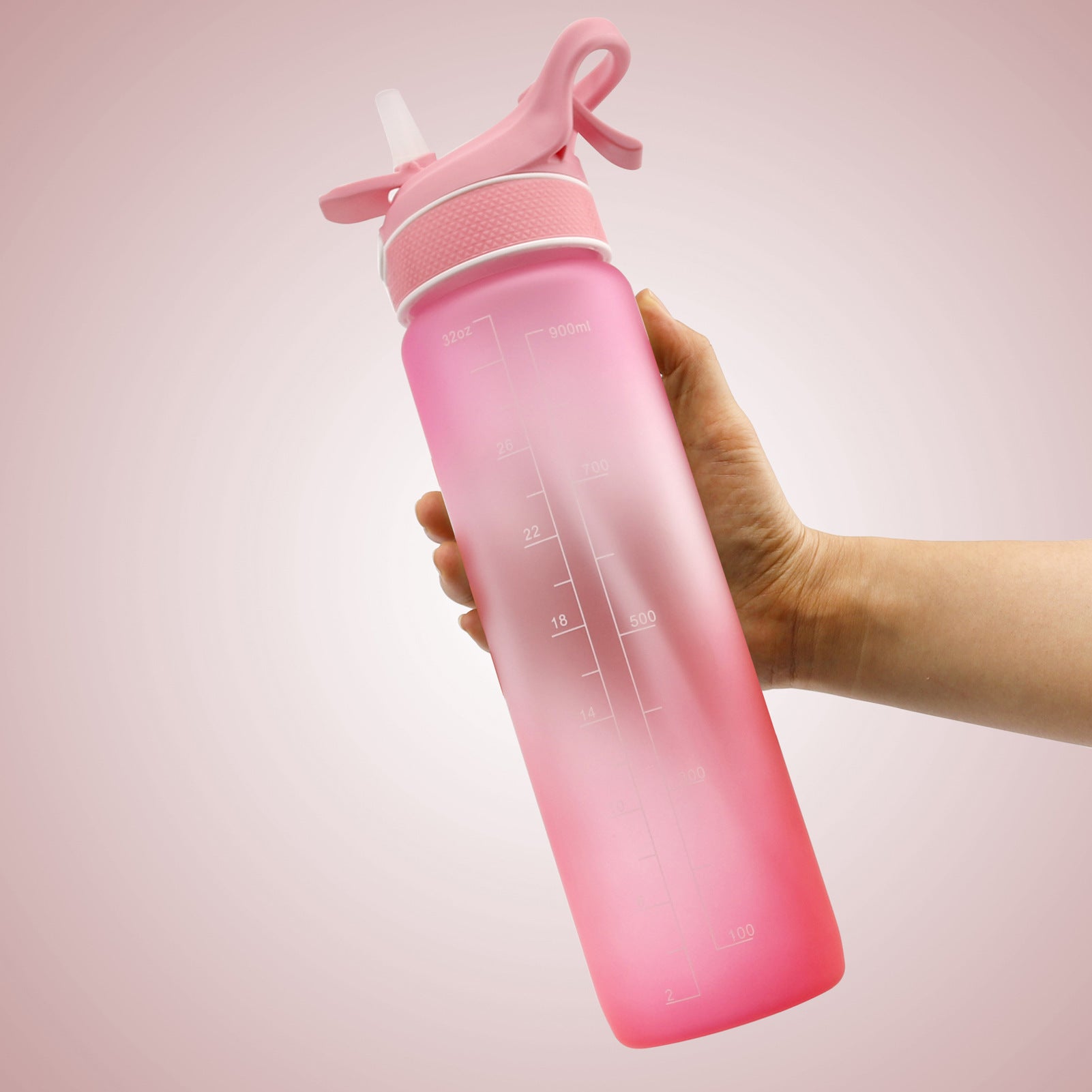 Water Bottle Scrub Bounce Cover Straw Space Cup Sports Water Bottle SELFLOVECLUB