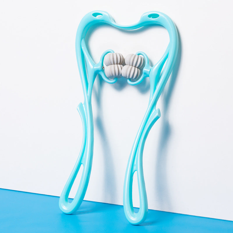 Multifunctional Manual Six-wheel Neck Massager SELFLOVECLUB