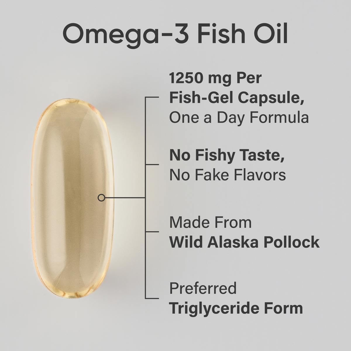 Omega 3 Fish Oil Supplement SELFLOVECLUB