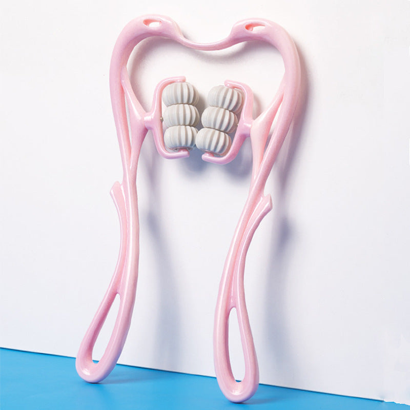 Multifunctional Manual Six-wheel Neck Massager SELFLOVECLUB