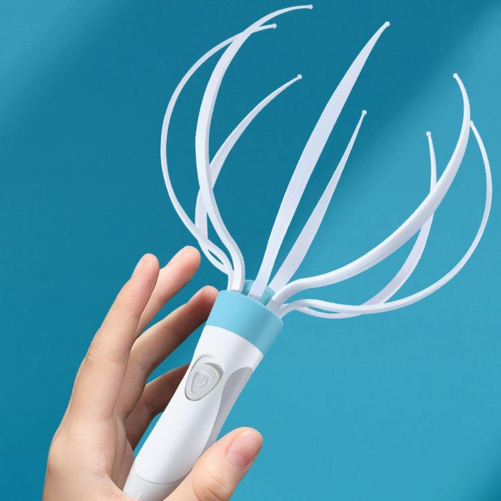 Head Massager Scalp Vibration Massage Eight Claw Electric Household Massager Head Masager Body Care SELFLOVECLUB