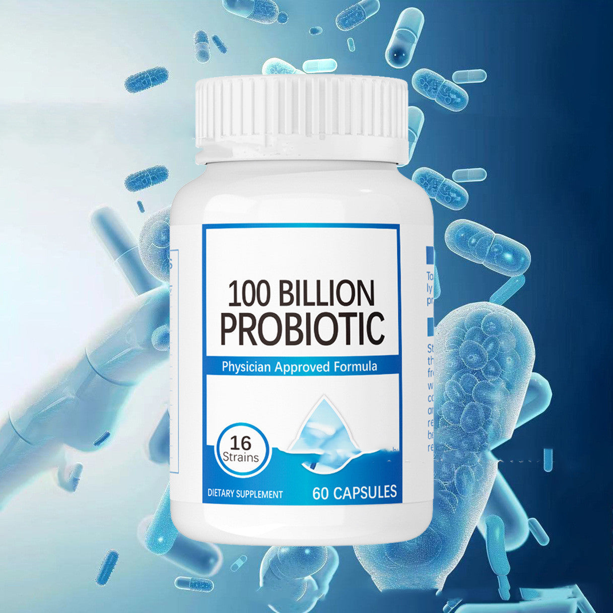 Body Care Supplement 60 Probiotics SELFLOVECLUB