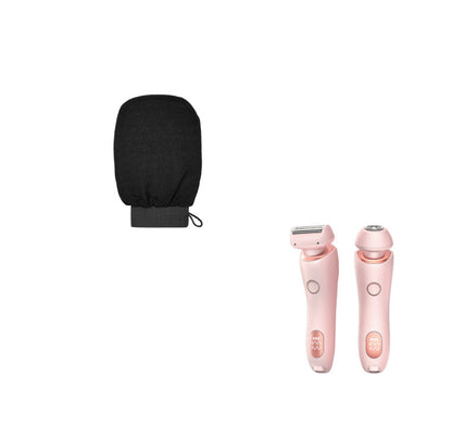 2 In 1 Hair Removal Epilator USB Rechargeable Trimmer Women Body Razor Face Leg Armpit Bikini Hand Pubic Shaver Hair Remover SELFLOVECLUB