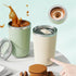 350ml Automatic Self Stirring Mug Coffee Milk Juice Mixing Cup Electric Stainless Steel Lazy Rotating Mug Magnetic Stirring Cup Kitchen Gadgets SELFLOVECLUB