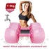 5-6KG Water Filled Travel Dumbbell Sets SELFLOVECLUB