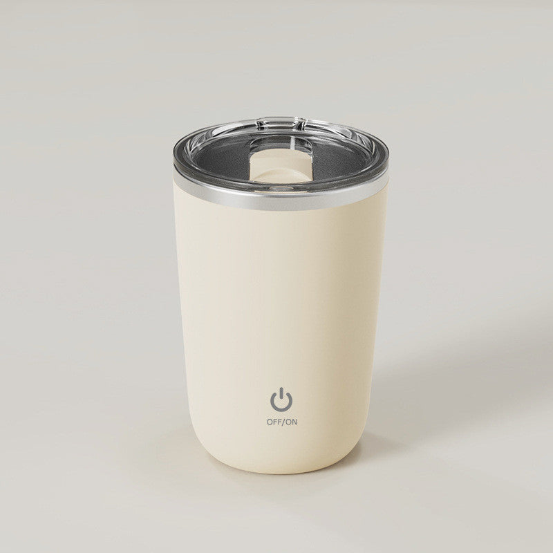 350ml Automatic Self Stirring Mug Coffee Milk Juice Mixing Cup Electric Stainless Steel Lazy Rotating Mug Magnetic Stirring Cup Kitchen Gadgets SELFLOVECLUB