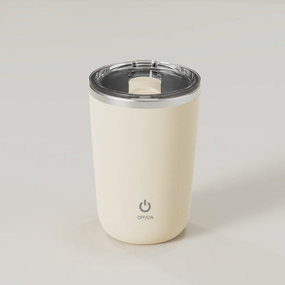 350ml Automatic Self Stirring Mug Coffee Milk Juice Mixing Cup Electric Stainless Steel Lazy Rotating Mug Magnetic Stirring Cup Kitchen Gadgets SELFLOVECLUB