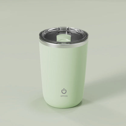 350ml Automatic Self Stirring Mug Coffee Milk Juice Mixing Cup Electric Stainless Steel Lazy Rotating Mug Magnetic Stirring Cup Kitchen Gadgets SELFLOVECLUB