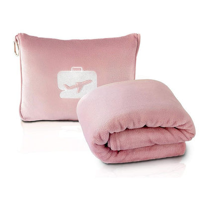 Multifunctional 2-in-1 Travel Plane Storage Blanket SELFLOVECLUB