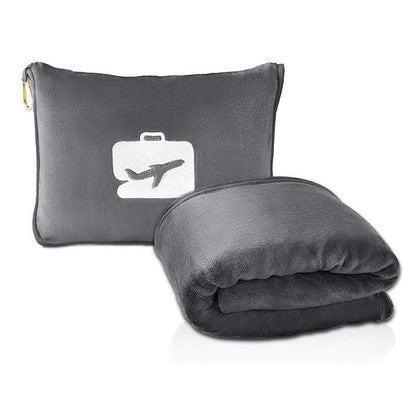 Multifunctional 2-in-1 Travel Plane Storage Blanket SELFLOVECLUB