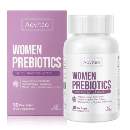 Vaginal Probiotics Women Ph Balance Pills Female Gut Health Prebiotics 60 Billion CFU Capsules Digestive Urinary Tract Support SELFLOVECLUB