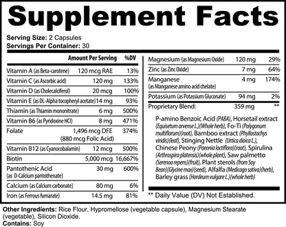 HAIR, SKIN, NAILS SUPPLEMENTS SELFLOVECLUB